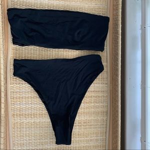 Aubrey Top and Bottom in Black